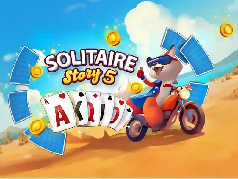 Spel Solitaire Story TriPeaks 5 online