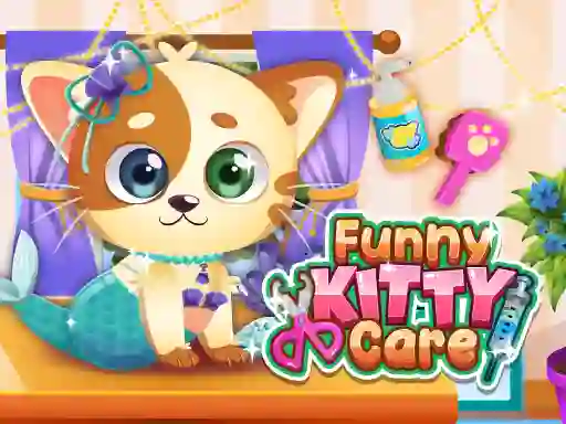 Spel Funny Kitty Care online
