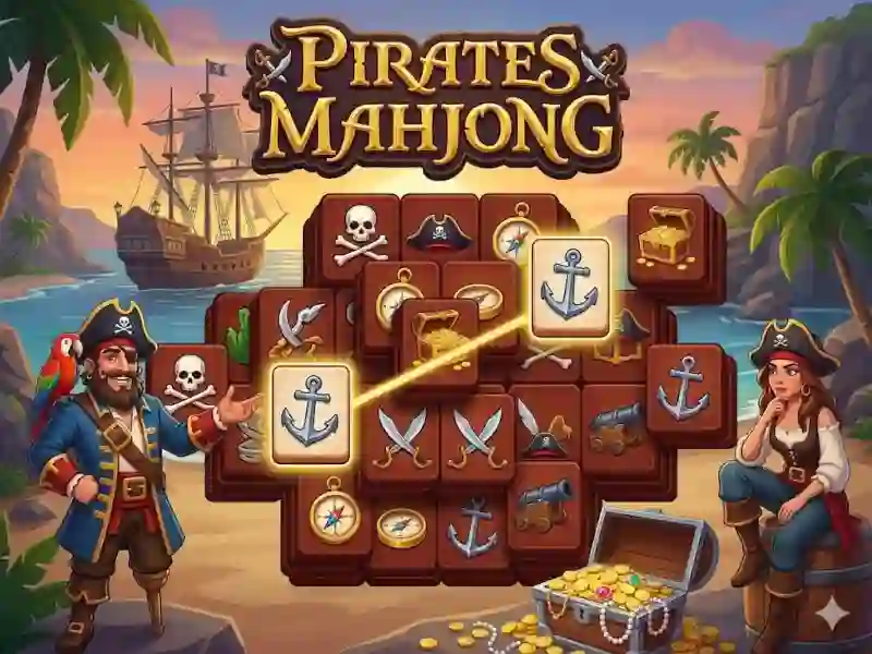 Spel Pirates Mahjong online