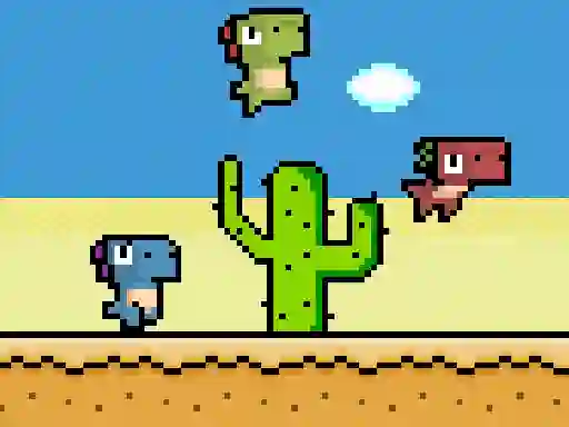 Spel Pixel Dino Run online