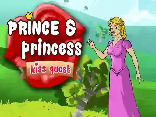 Spel Prince & princess : Kiss quest online