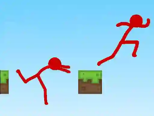 Spel Stickman Parkour online