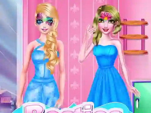 Spel Bestie Face Art online