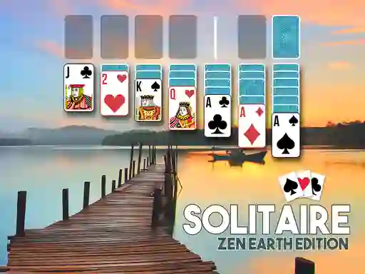 Spel Solitaire zen earth edition online