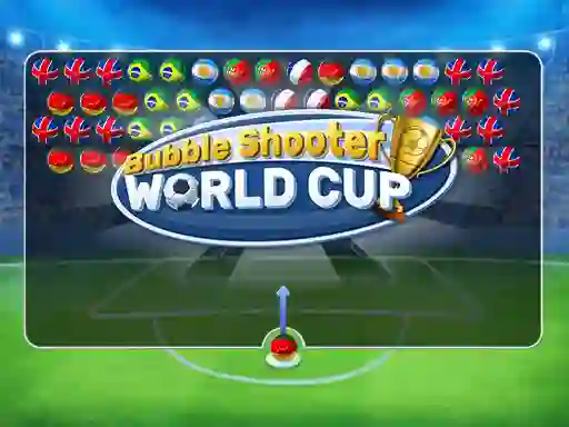 Spel Bubble Shooter World Cup online
