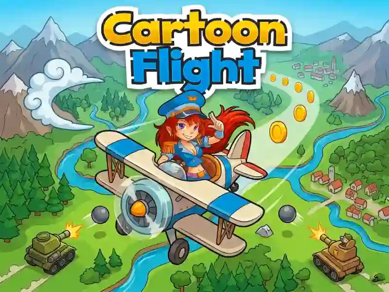 Spel Cartoon Flight online