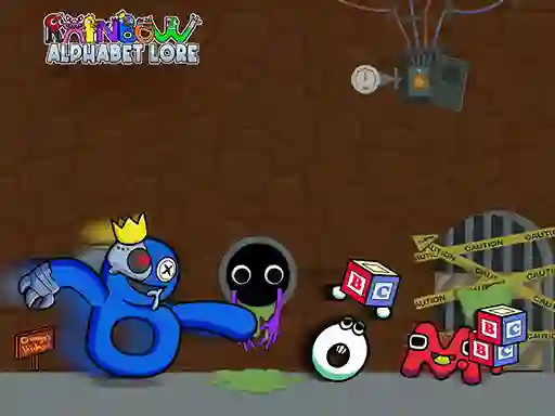 Spel Rainbow Alphabet Lore online
