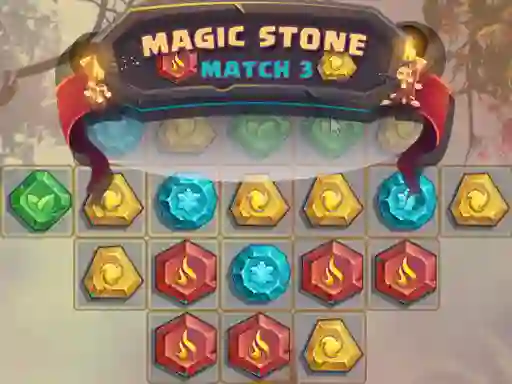 Spel Magic Stone Match 3 online