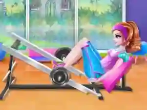 Spel Princesses: fitness against fat online