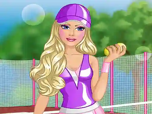 Spel Barbie Tennis Dress online