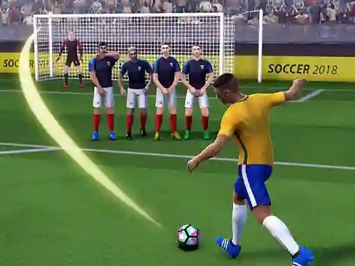 Spel FreeKick Soccer 2021 online