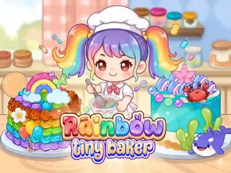 Spel Rainbow Tiny Baker online