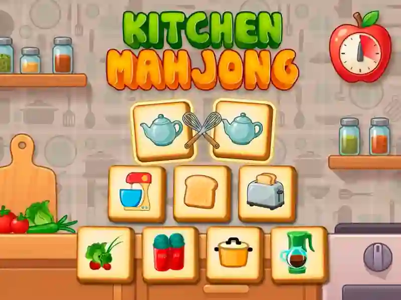 Spel Kitchen mahjong online