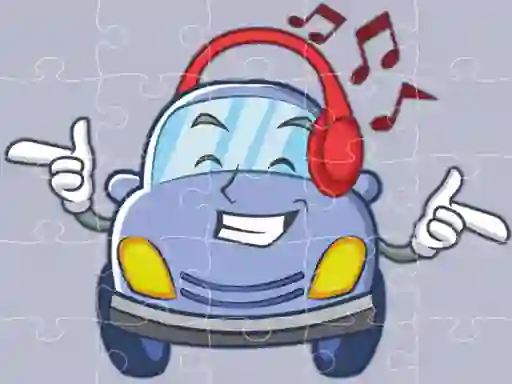 Spel Smiling Cars Jigsaw online