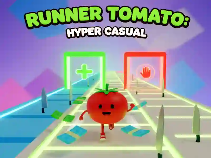 Spel Runner Tomato: Hyper Casual online