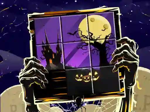 Spel Puzzle Slide Terror online