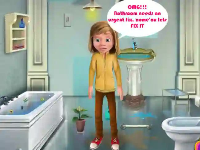 Spel Riley Bathroom Cleaning online