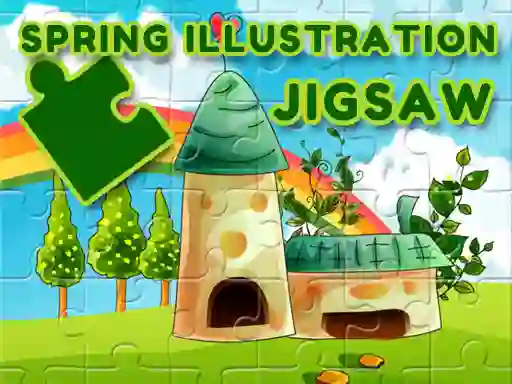 Spel Spring Illustration Jigsaw online