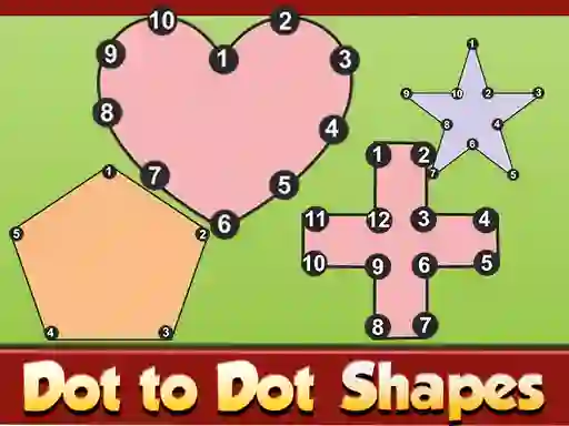 Spel Dot To Dot Shapes online
