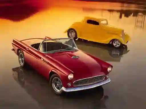 Spel Antique Cars Puzzle 2 online