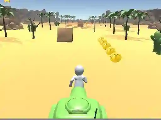 Spel 3D Desert Parkour online