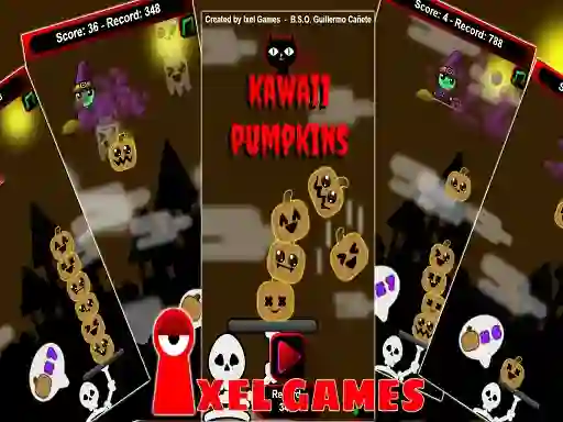 Spel Kawaii Pumpkins online