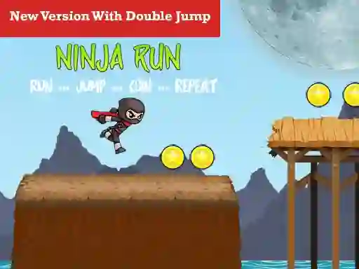 Spel Ninja Run Double Jump online