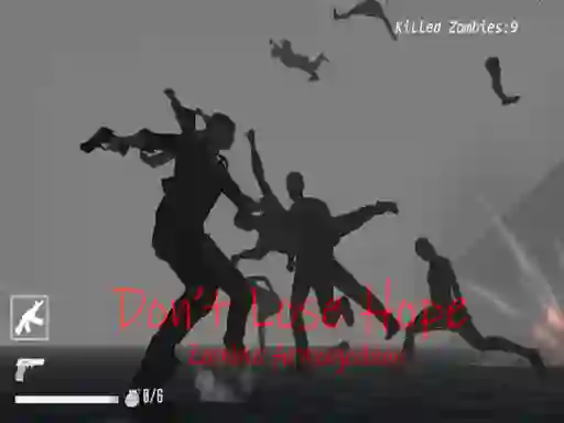 Spel Don`t Lose Hope Zombie Armageddon online