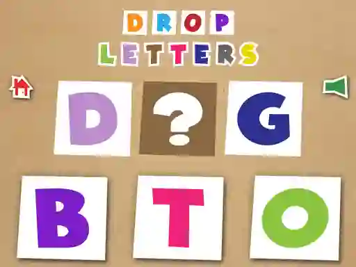 Spel Drop Letters online