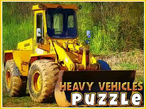 Spel Heavy Vehicles Puzzle online