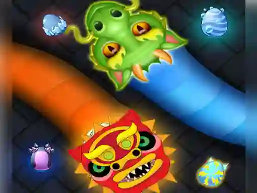 Spel Slither Dragon.io online