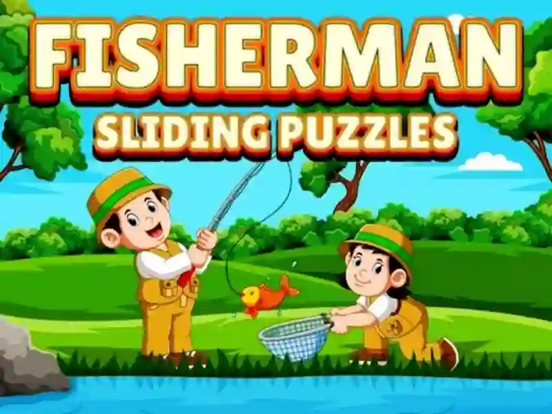 Spel Fisherman Sliding Puzzle online