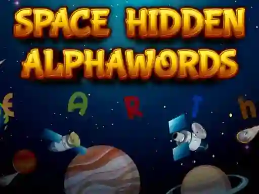Spel Space Hidden AlphaWords online