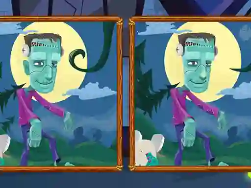 Spel Halloween Find the Differences online