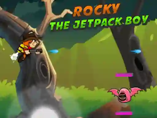 Spel Rocky The Jetpack Boy online