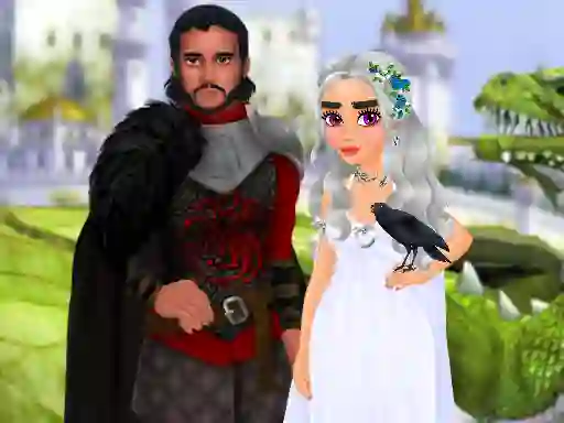 Spel Dragon Queen Wedding Dress online