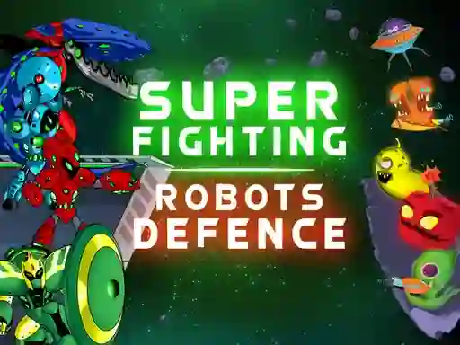 Spel Super Fighting Robots Defense online