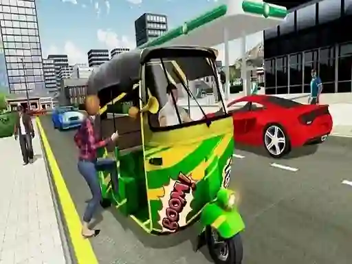 Spel Indian Tricycle Rickshaw Simulator online