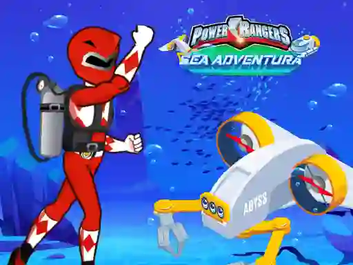 Spel Power rangers Sea adventura online