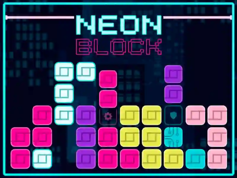 Spel Neon Block online