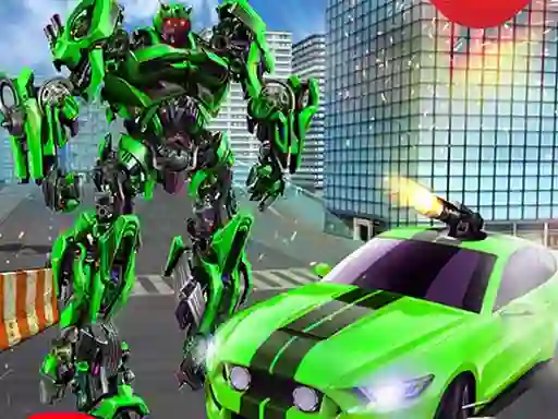 Spel Grand robot car transform 3d game online