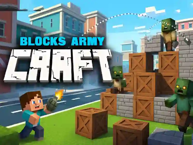 Spel Blocks Army Craft online