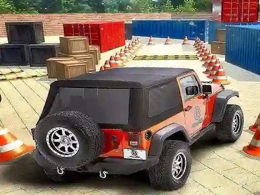 Spel Ultimate Monster Jeep Parking Game online