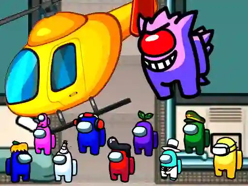 Spel Among us airship slings online