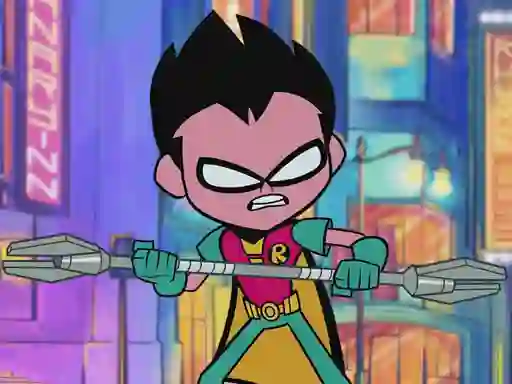 Spel Teen Titans Go! Hidden Numbers online