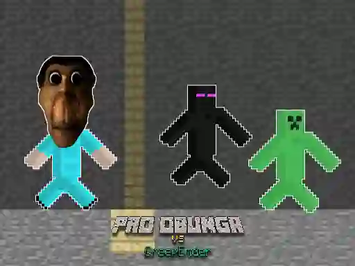 Spel Pro Obunga vs CreepEnder online