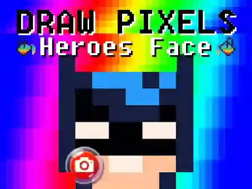 Spel Draw Pixels Heroes Face online