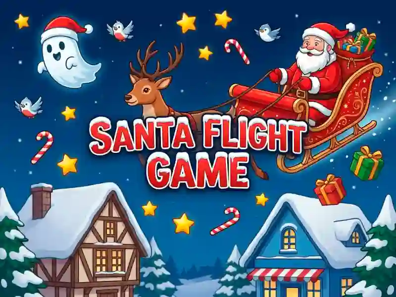Spel Santa Flight Game online
