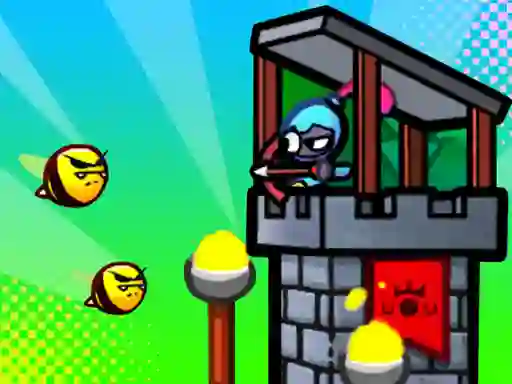Spel Idle Archer Tower Defense online