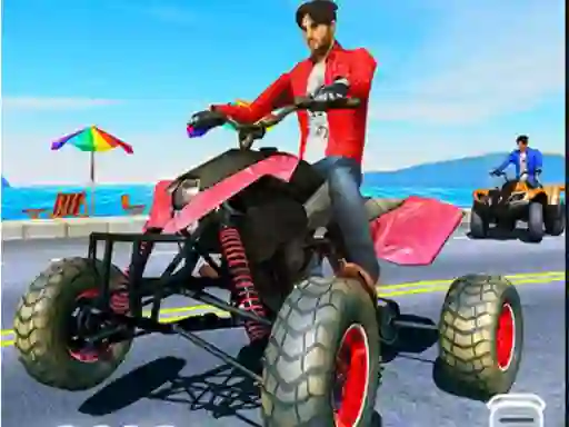 Spel Quad Bike Traffic Racing Mania online